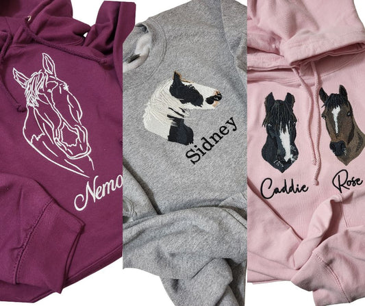 Hoodie - Pet Portrait