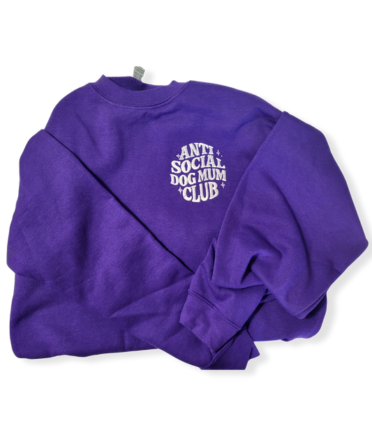 Hoodie - Anti Social Dog Mum Club