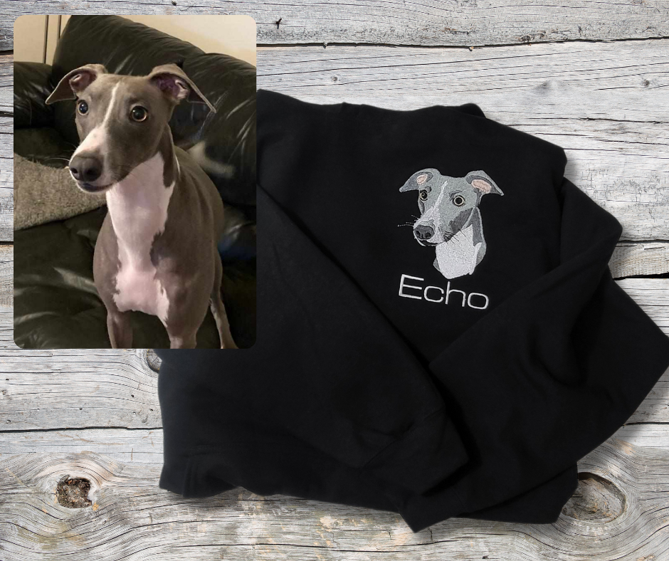 Zip Hoodie (Zoodie) - Pet Portrait