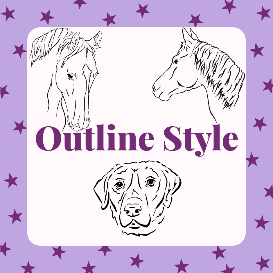 Embroider Your Pet - Outline