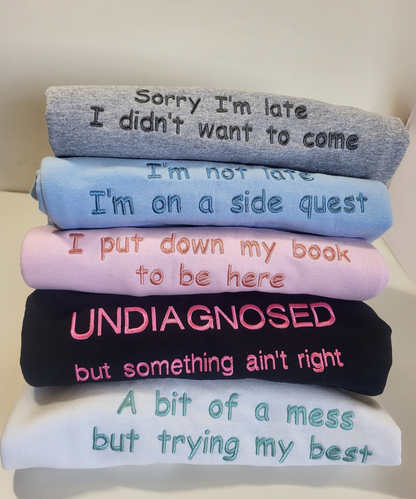 Hoodie -  Create Your Own Slogan