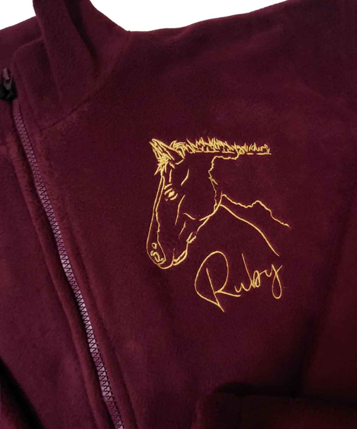 Cropped Fleece - Pet Outline