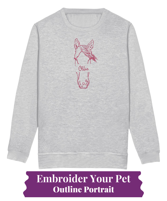Kids Sweatshirt - Pet Outline