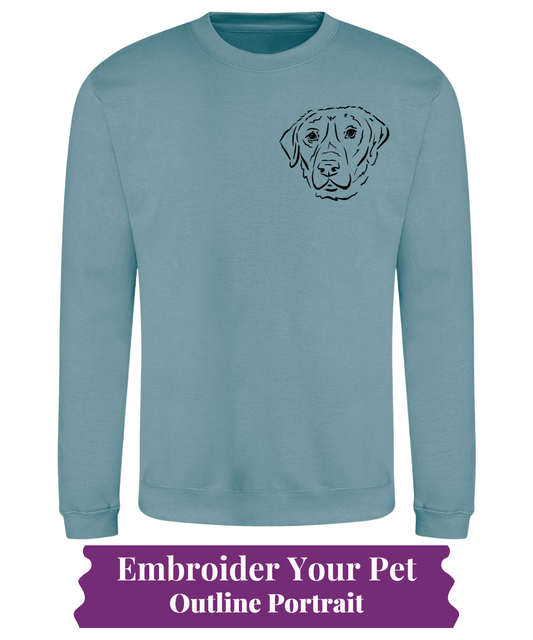Sweatshirt - Pet Outline