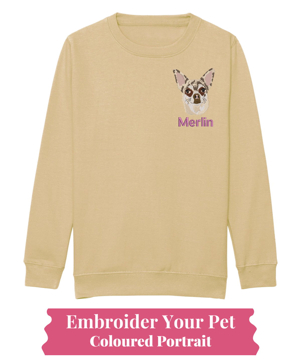 Kids Sweatshirt - Pet Portrait