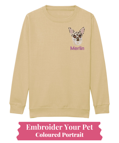 Kids Sweatshirt - Pet Portrait