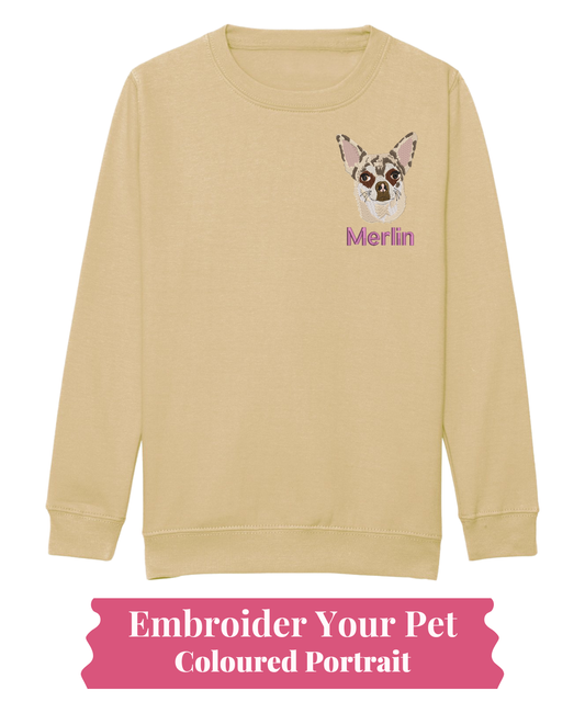 Kids Sweatshirt - Pet Portrait