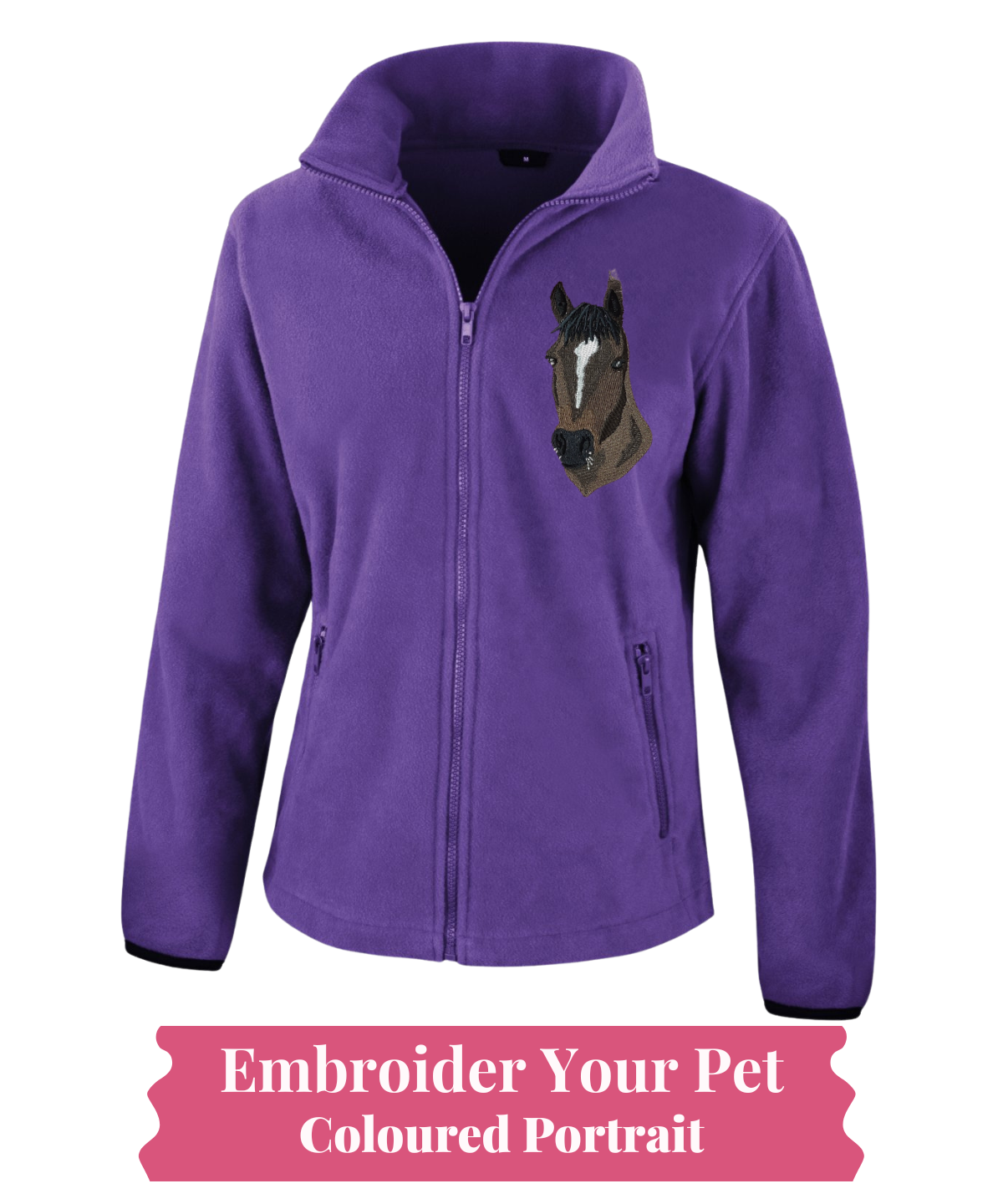 Womens Norse Fleece - Pet Portrait