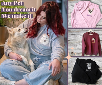Womens Norse Fleece - Pet Portrait