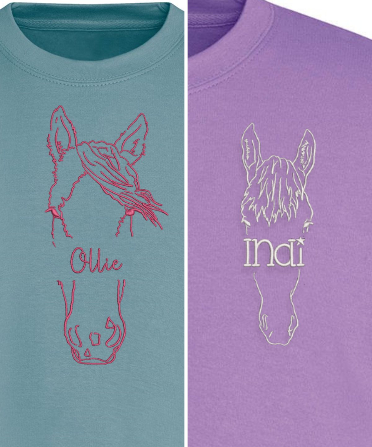 Cropped Fleece - Pet Outline