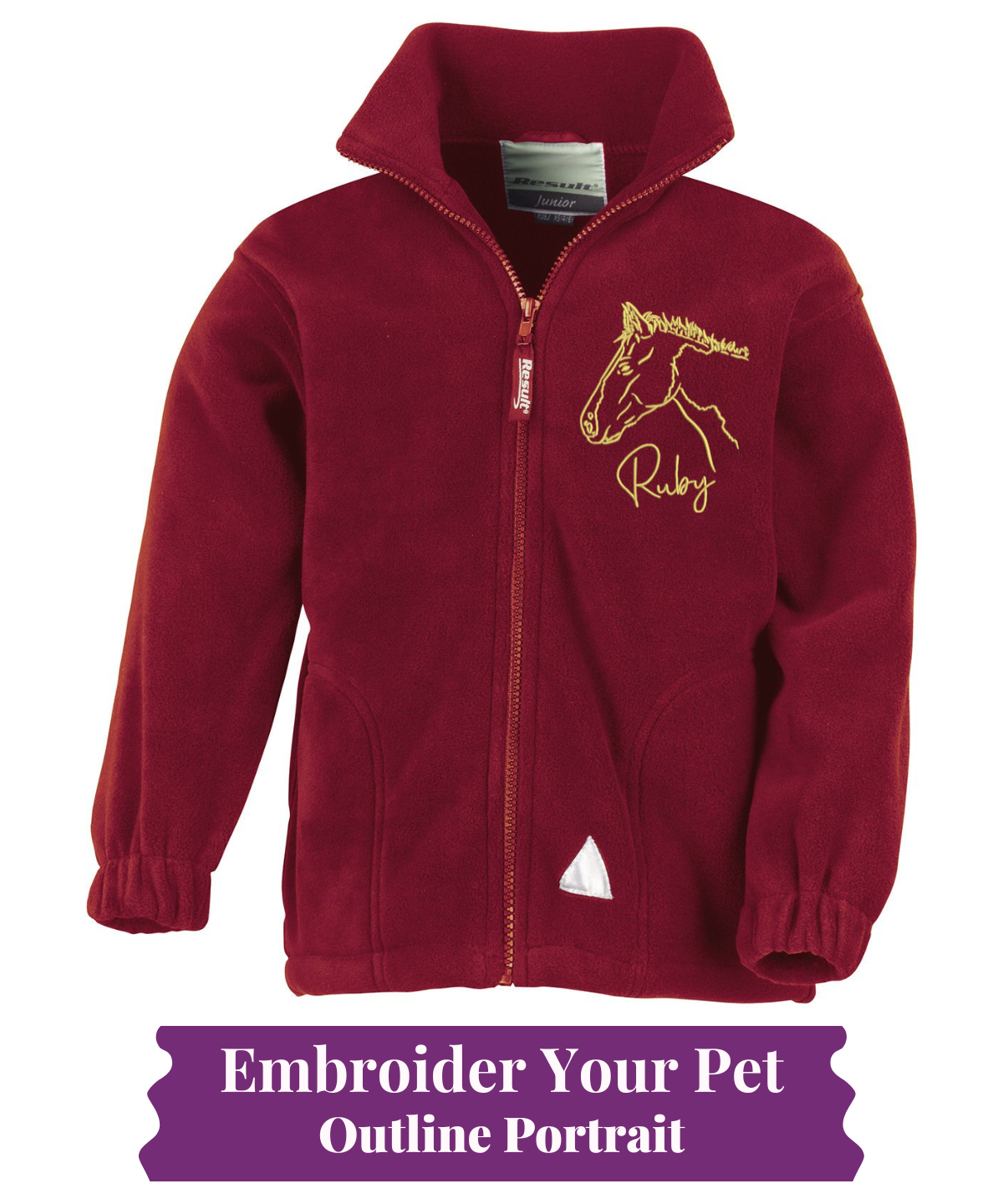 Junior PolarTherm Fleece Jacket - Pet Outline